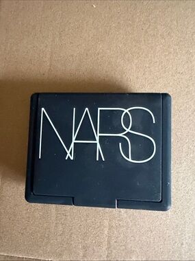 NARS Matte Black Compact with White Logo